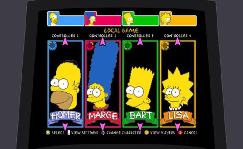 RETRO: 'The Simpsons Arcade', mamporros amarillos a diestro y siniestro