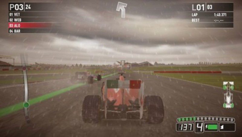 'F1 2011' para PS Vita