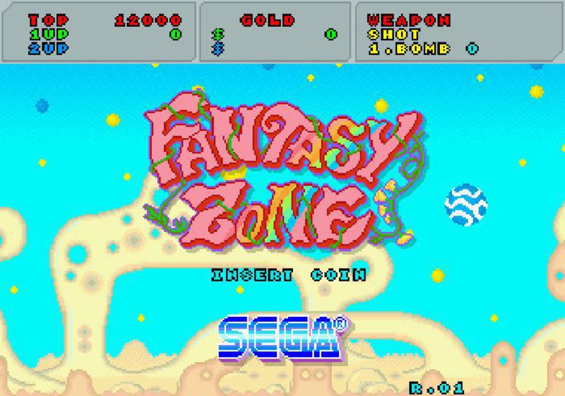 Fantasy Zone Arcade 01