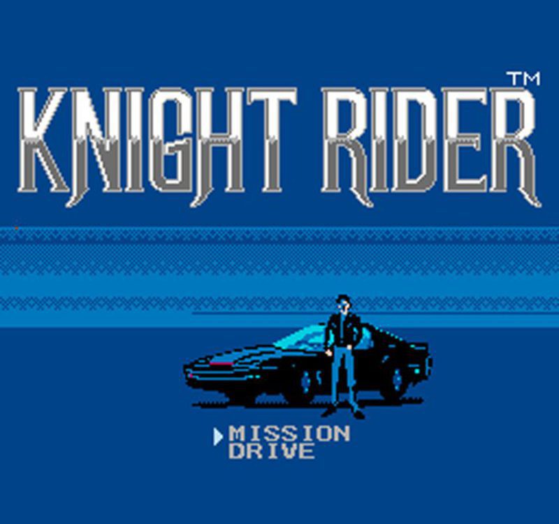 Knight Rider NES 01