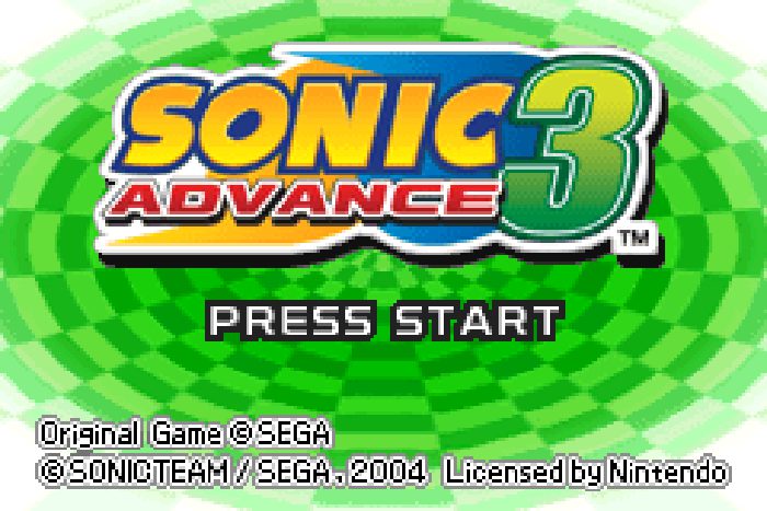 Sonic Advance 3 01