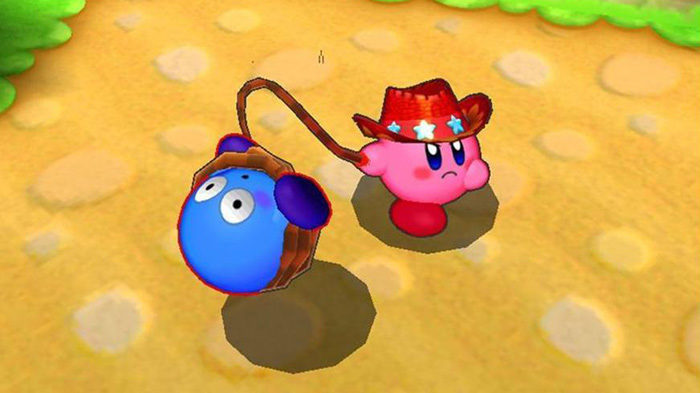 El lazo permite inmovilizar y lanzar a los Kirby rivales por los aires