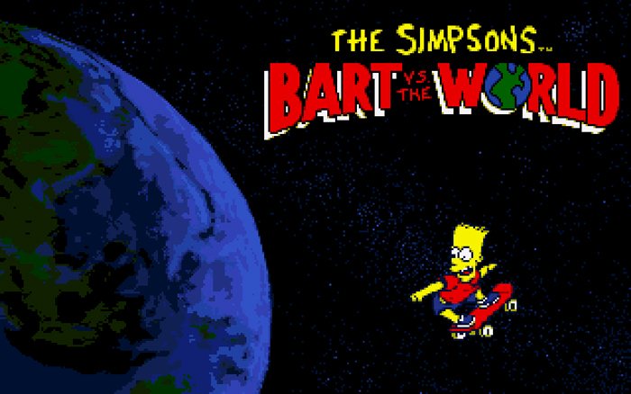 Bart vs the World Amiga 01