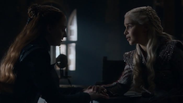 Sansa y Daenerys