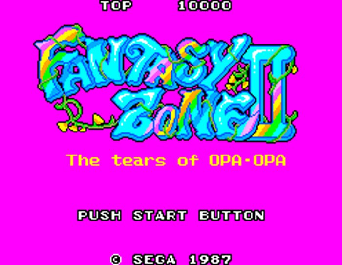 Fantasy Zone 2 Master System 01