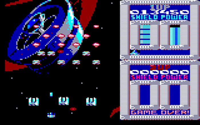Super Space Invaders Amstrad 01