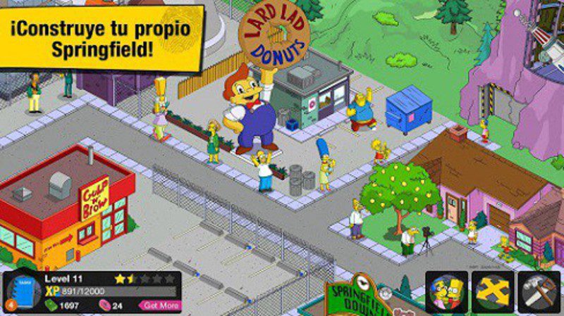 'Los Simpson: Springfield', la familia de Evergreen Terrace compra el mono de trabajo