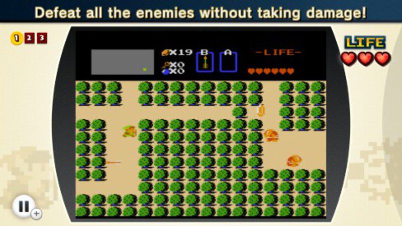 Prueba de The Legend of Zelda en NES Remix