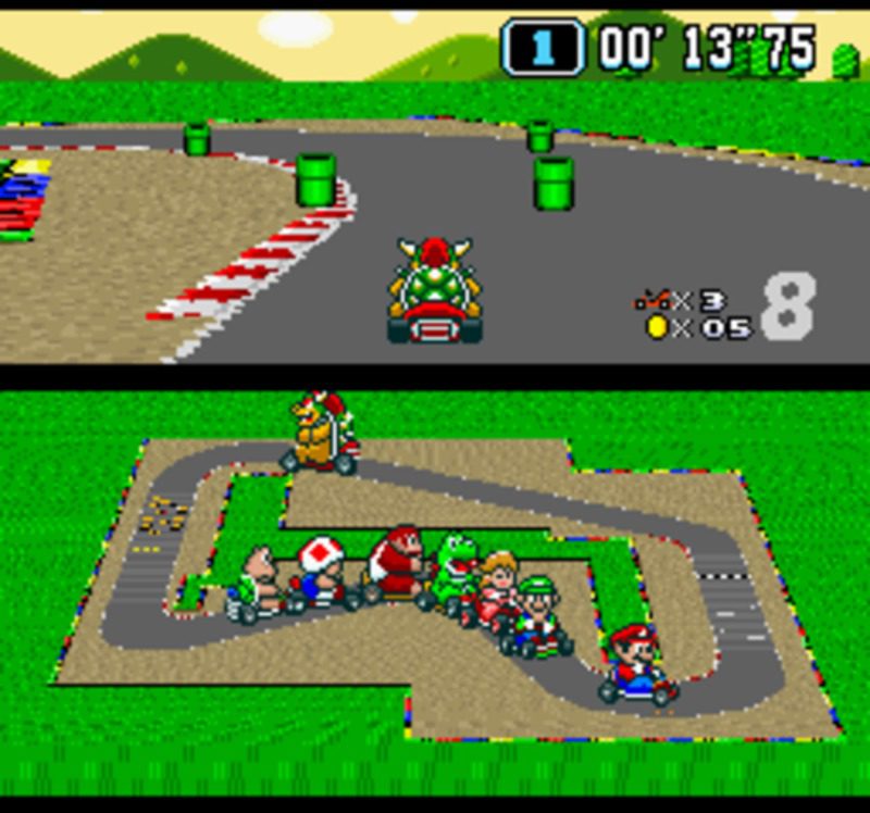 Mario Kart SNES 09