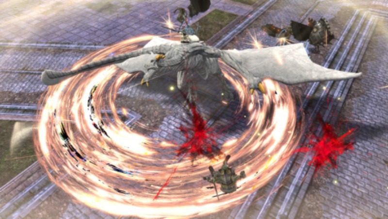 Drakengard 3 Combate con Mikhail