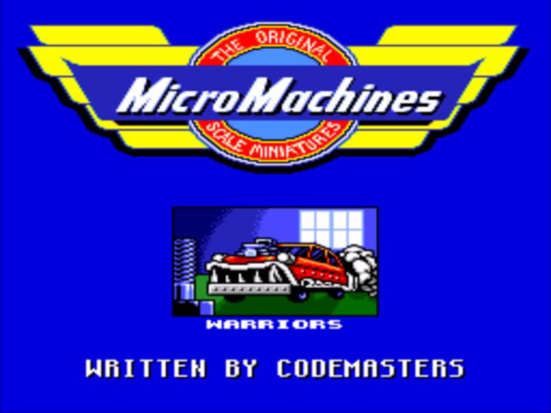 Micro Machines MD 01