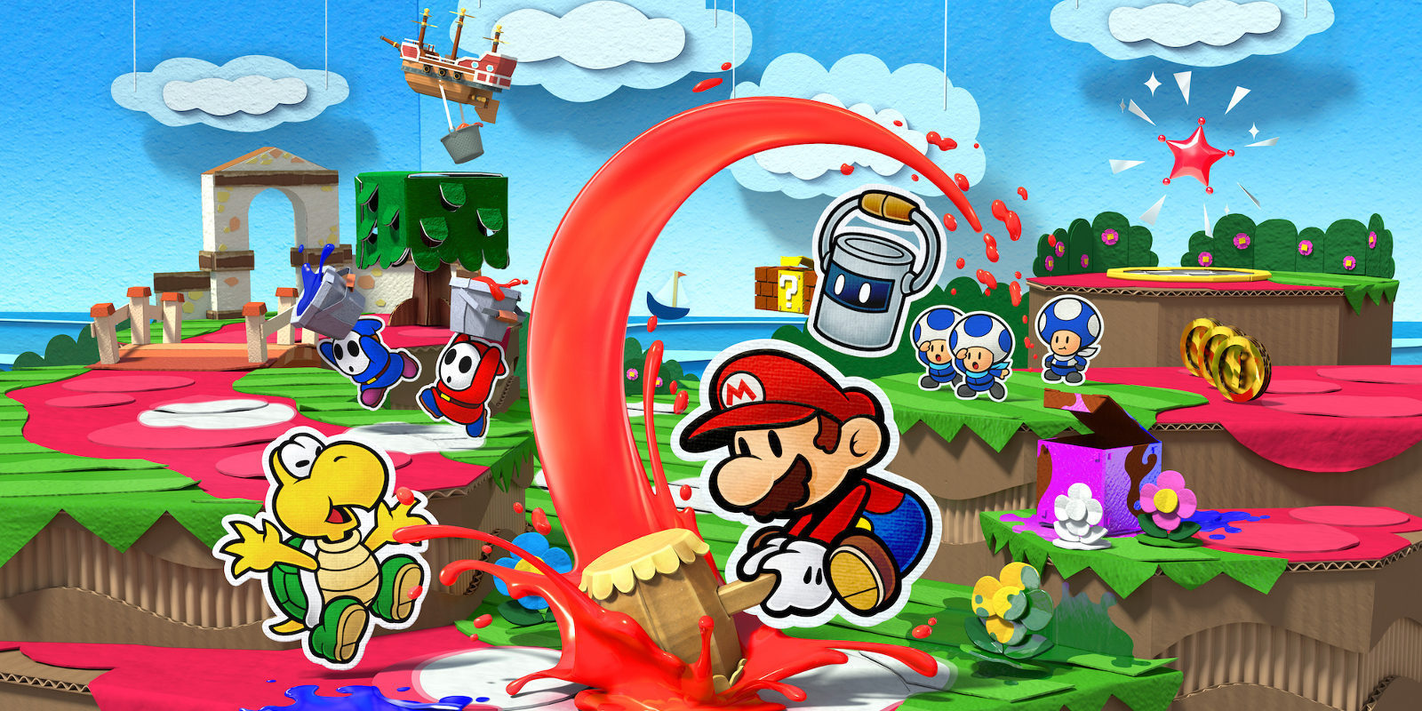 Análisis 'Paper Mario Color Splash' para Wii U