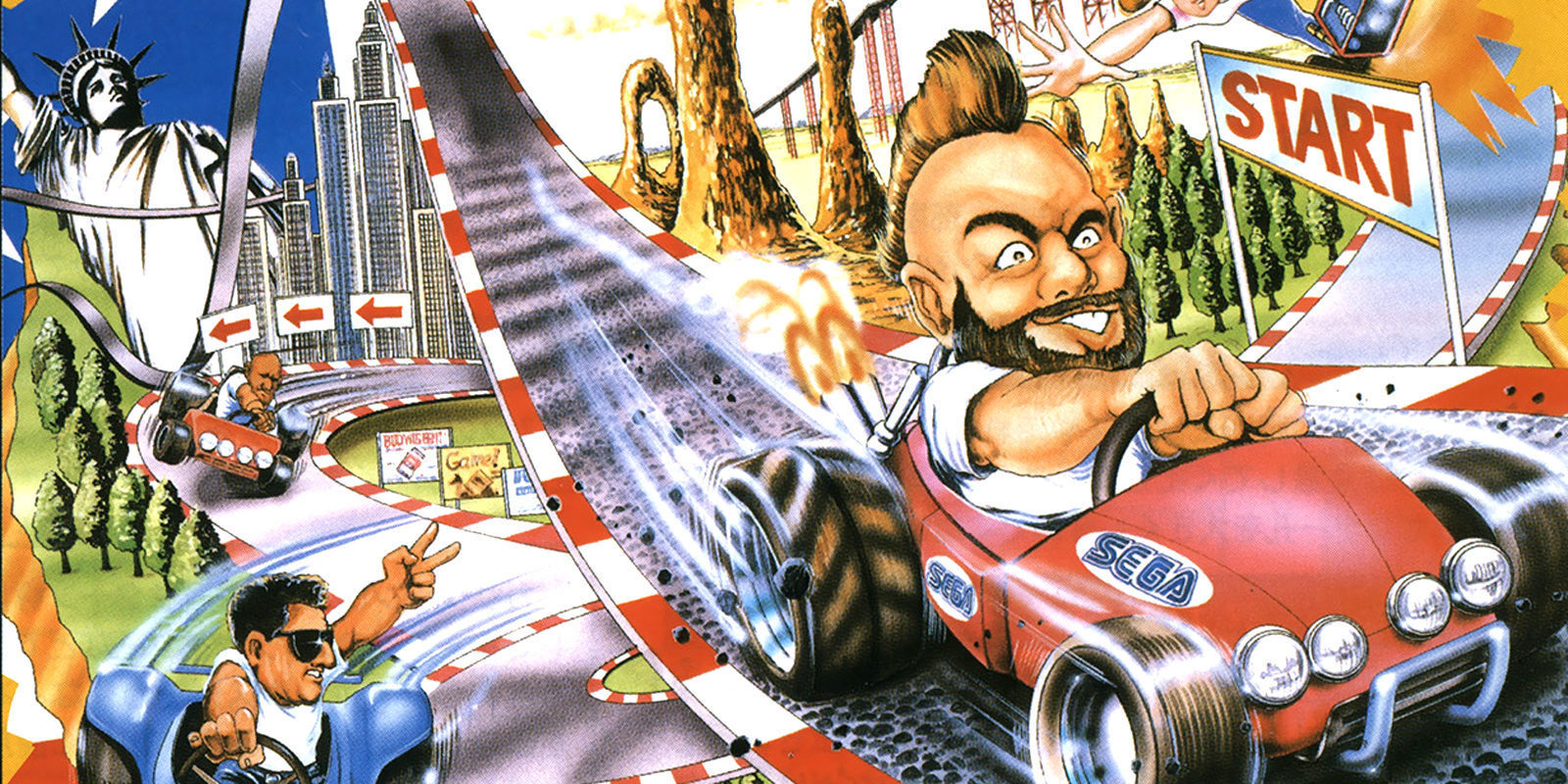 RETRO 'Power Drift', analizamos el clásico arcade de Yu Suzuki que acaba de regresar