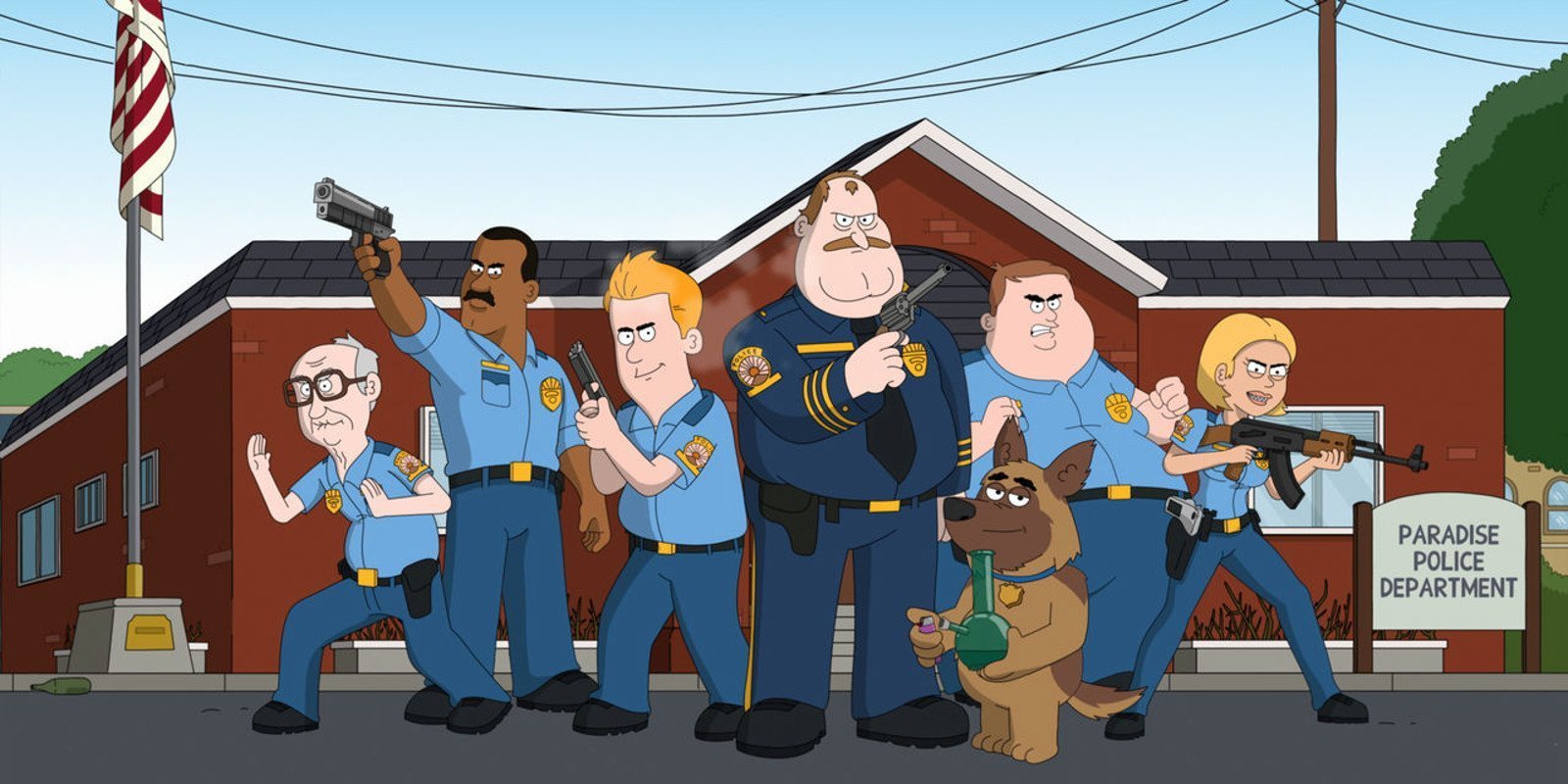 'Paradise Police', de Netflix: animación para adultos a la altura de 'Padre de familia'
