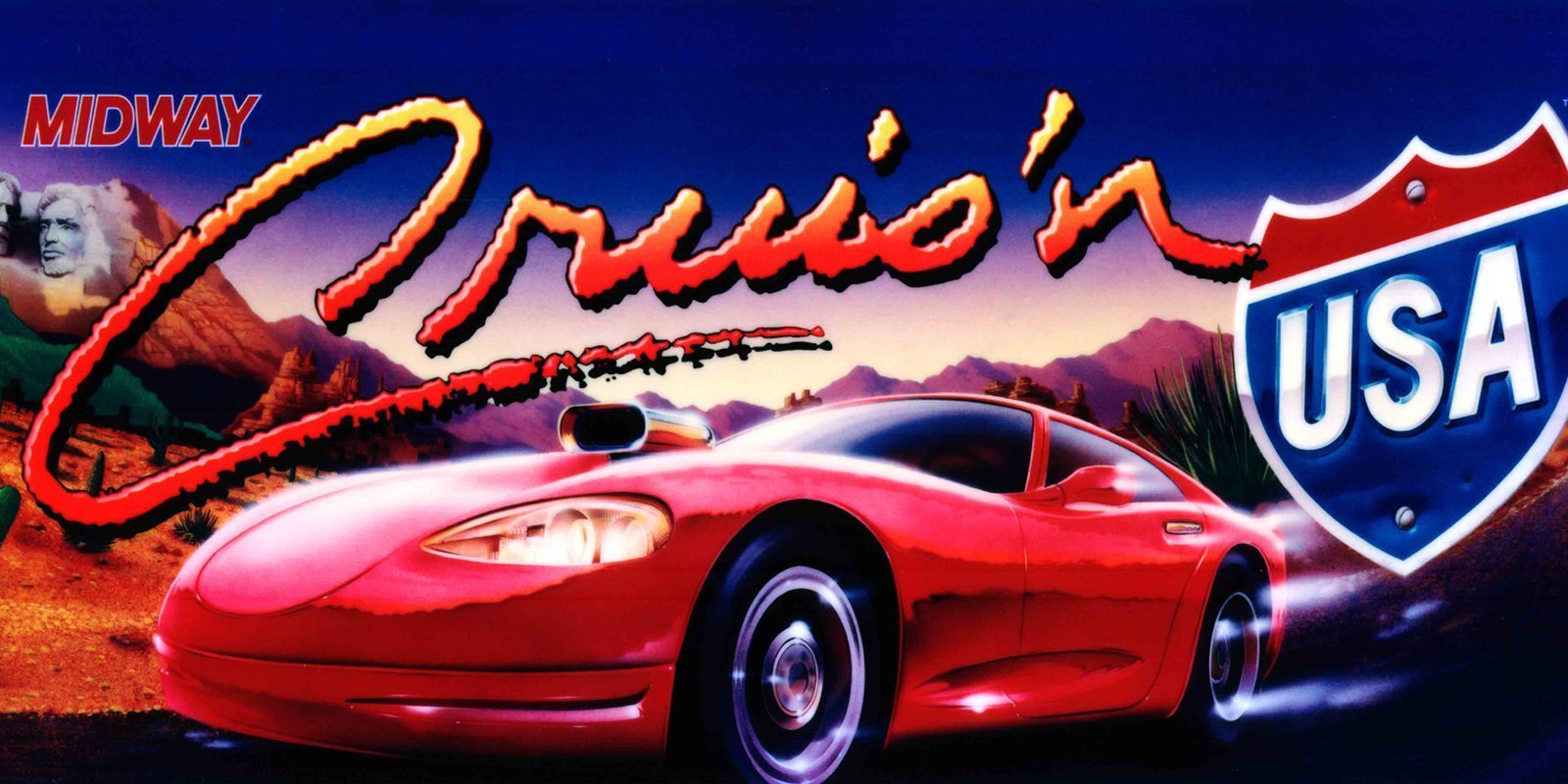 RETRO 'Cruis'n USA', la conducción más divertida directa del arcade a tu Nintendo 64