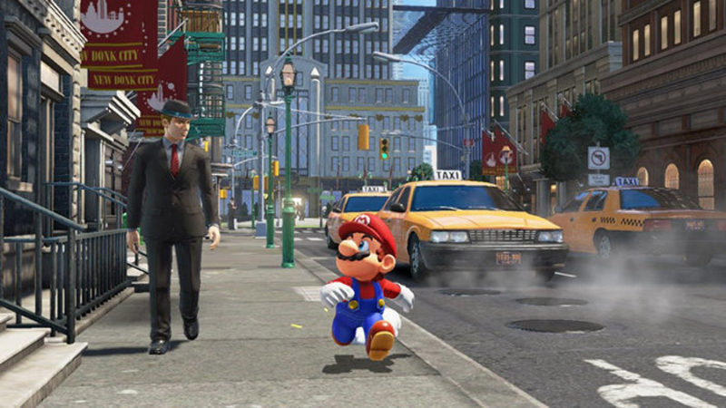 Mario en la ciudad