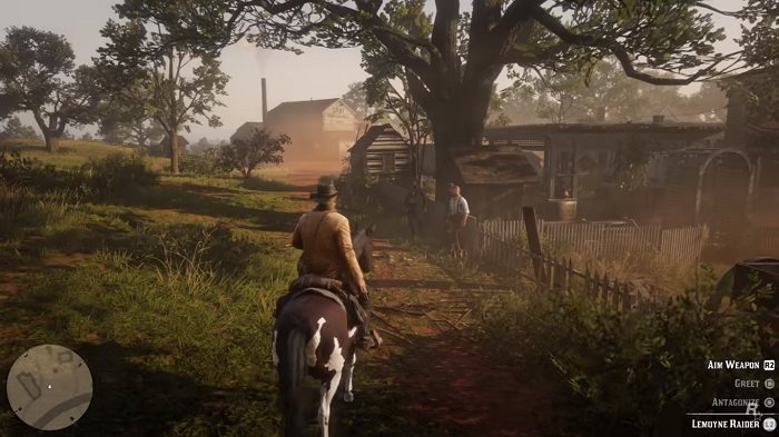 Red Dead Redemption 2 avance gameplay, Zonared 3