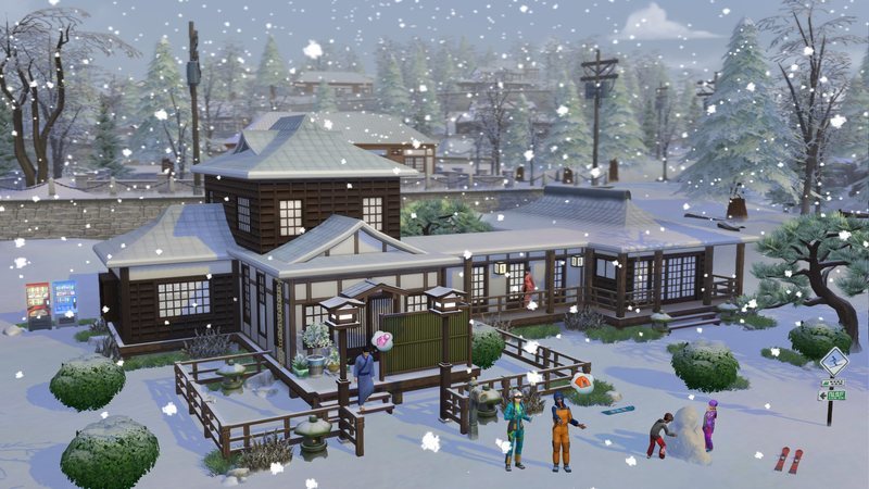 Sims 4 Nieve