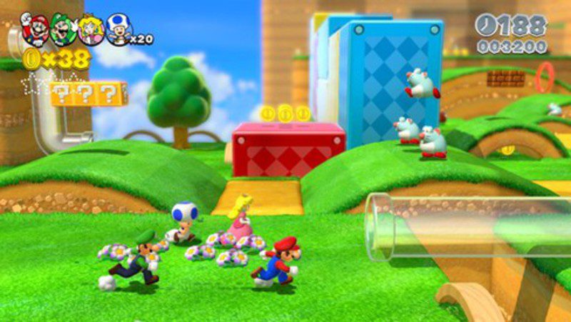 'Super Mario 3D World' con hasta 4 jugadores