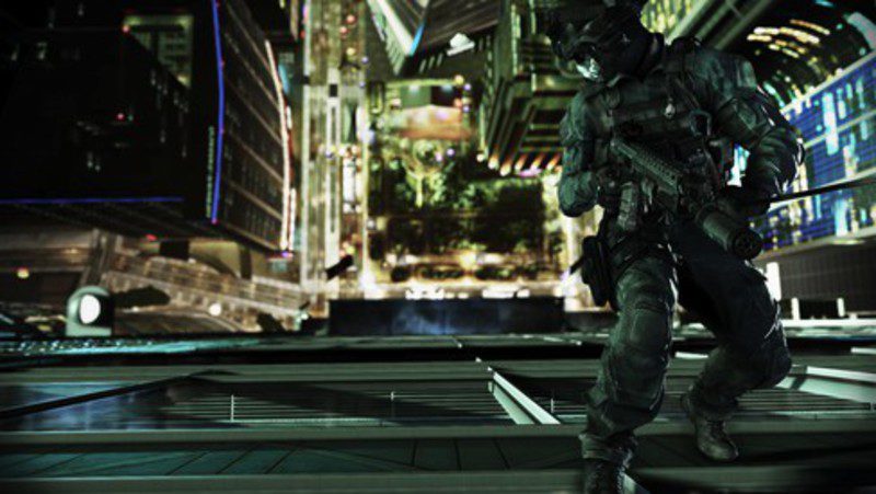 Rappel en un rascacielos de Caracas 'Call of Duty: Ghosts'
