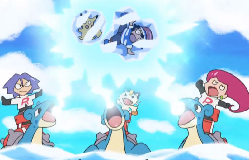 Team Rocket chibi Pokémon Sol Luna