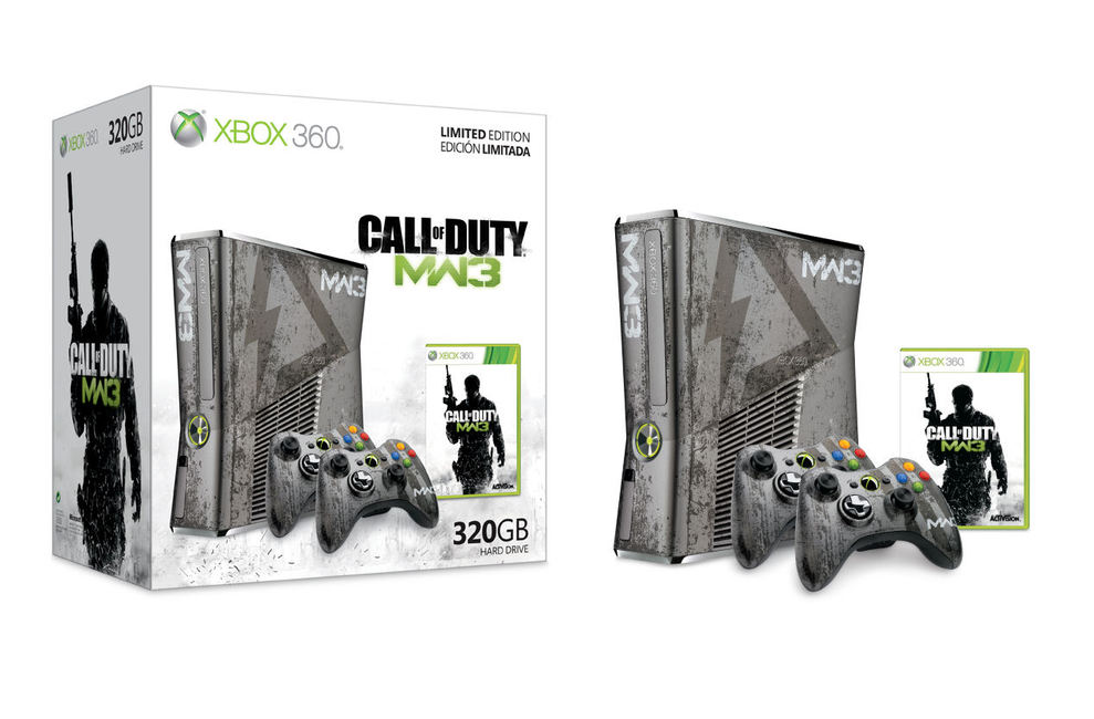 Xbox 360 de 320GB Edición limitada: 'Call of Duty: Modern Warfare 3'