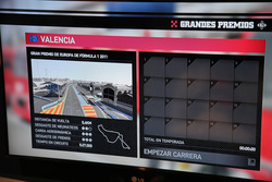 Circuito de Valencia en 'F1 2011'