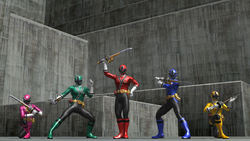  Power Rangers Super Samurai