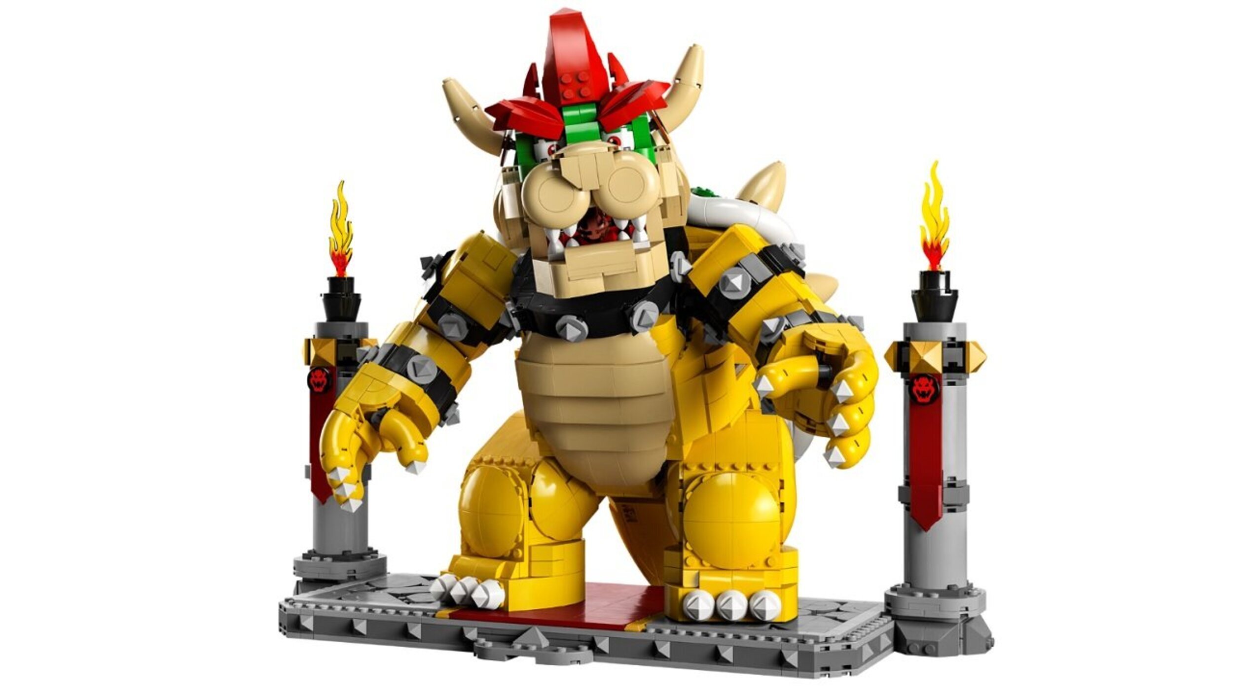 Bowser y su gigantesco set de 'LEGO Mario'