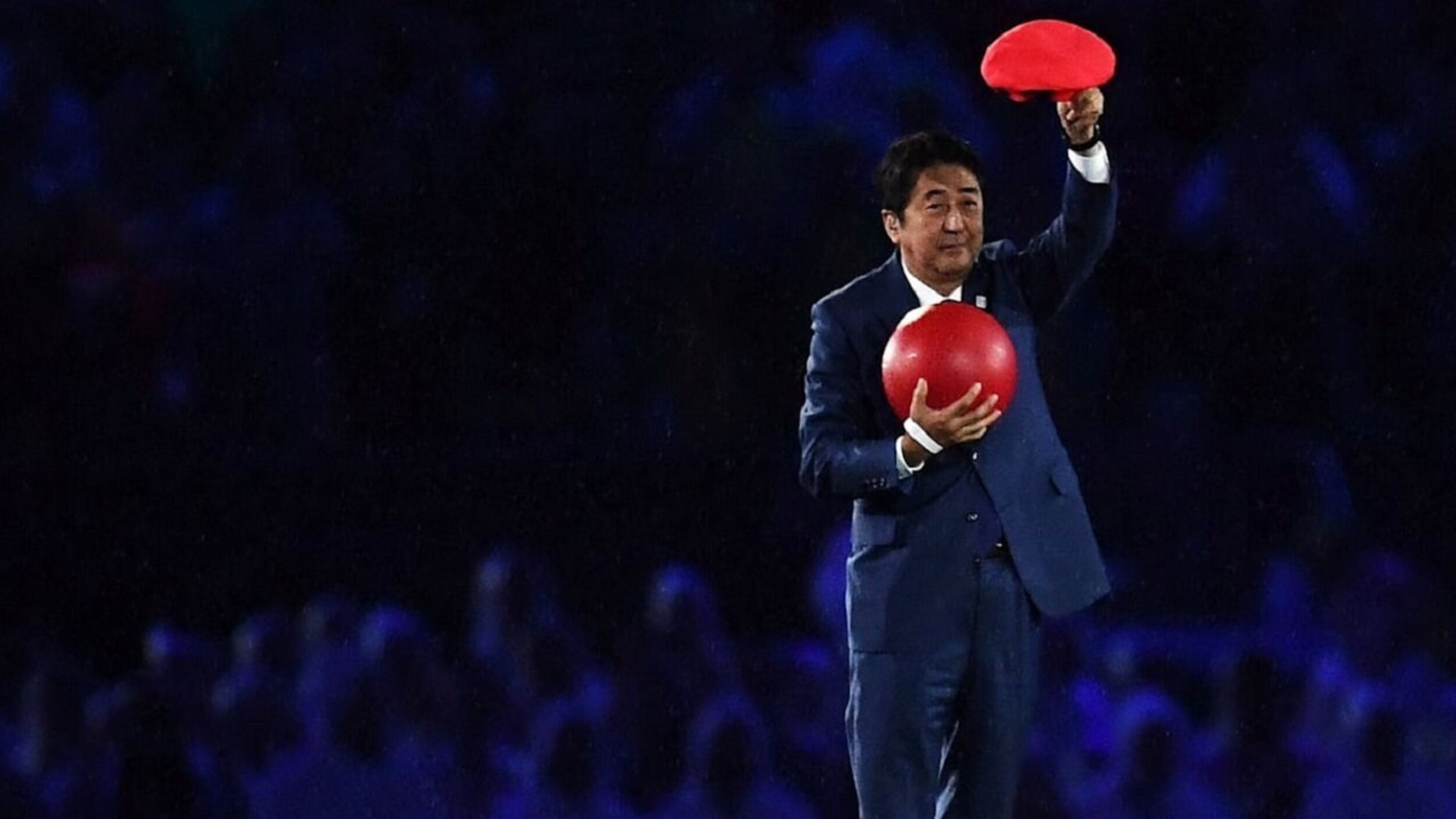 Shinzo Abe apareció vestido de 'Super Mario' para presentar los Juegos Olímpicos de Tokio 2020