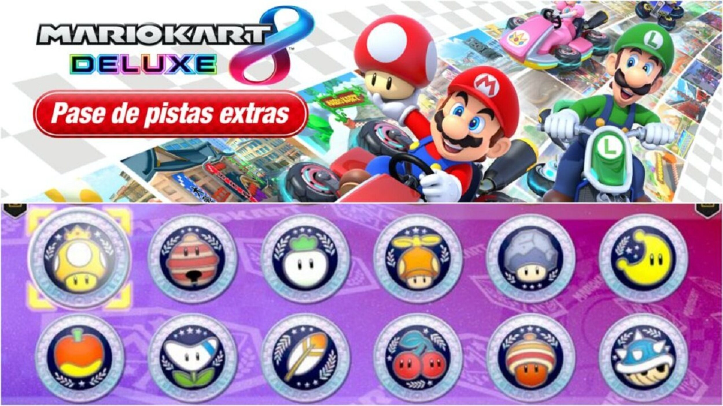 'Mario Kart 8 Deluxe' recibirá pronto una nueva oleada de circuitos DLC.
