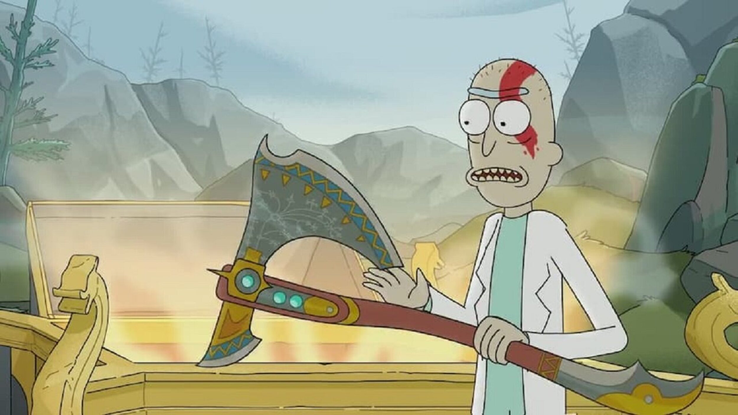 'Rick and Morty' x PlayStation | 'God of War: Ragnarök'