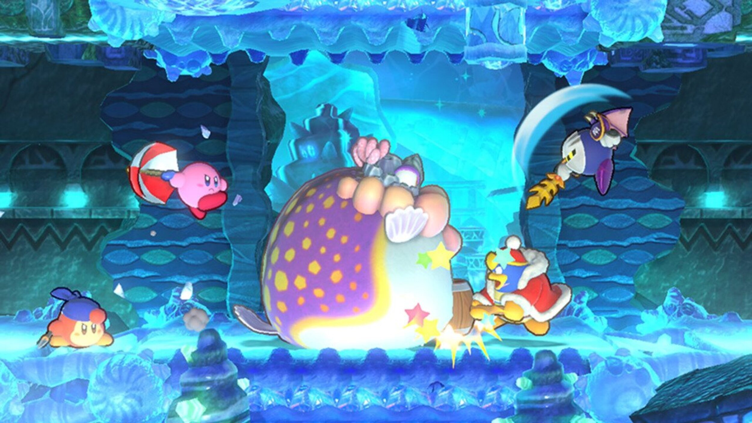 'Kirby's Return to Dream Land Deluxe' - Los jefes tienen patrones muy definidos