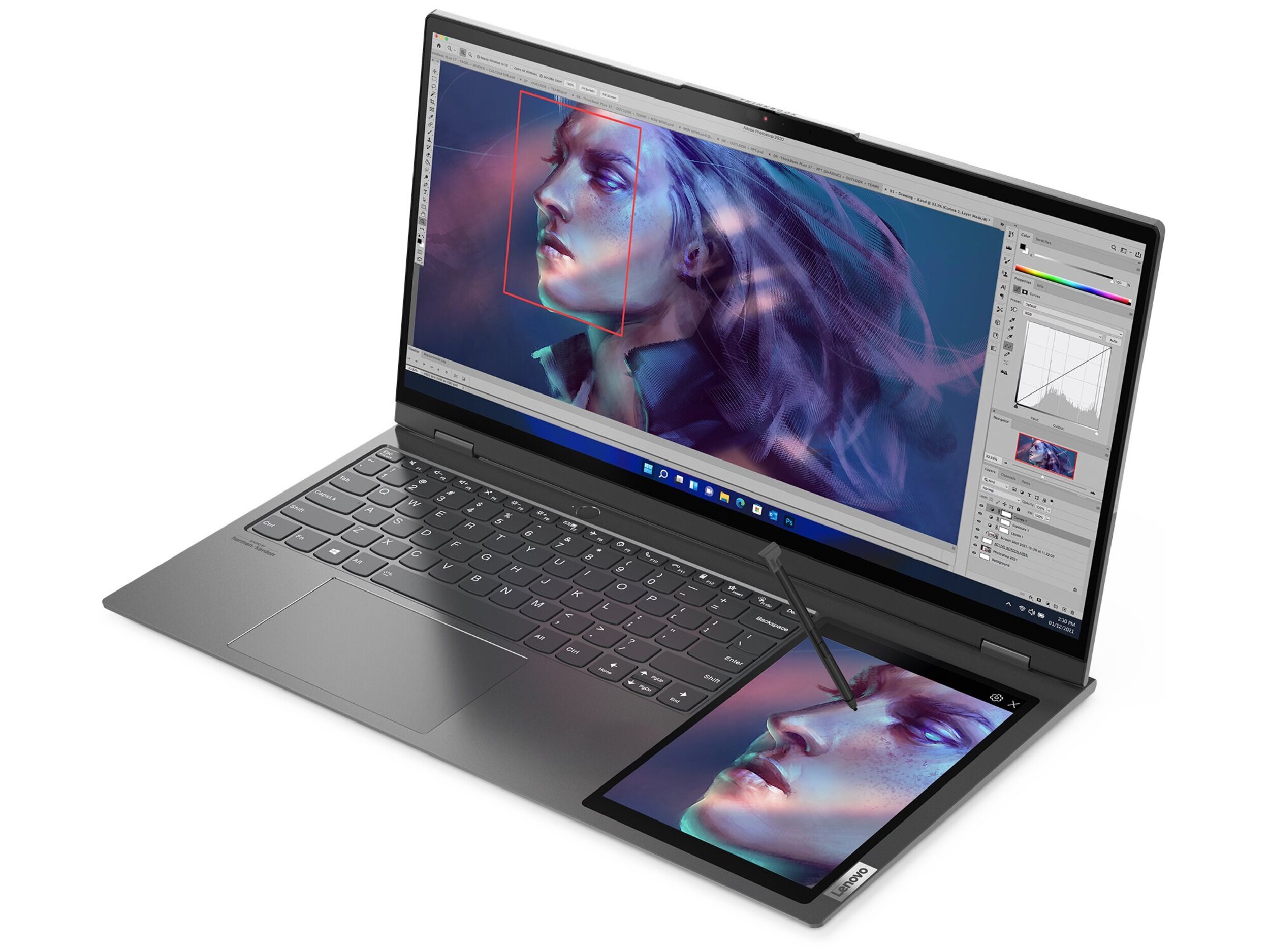Lenovo ThinkBook Plus Gen 3 - Su pantalla de 8" es clave.