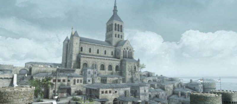 El Monte Saint Michel en Assasins Creed La Hermandad