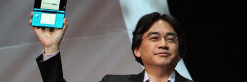 Satoru Iwata presentando Nintendo 3DS