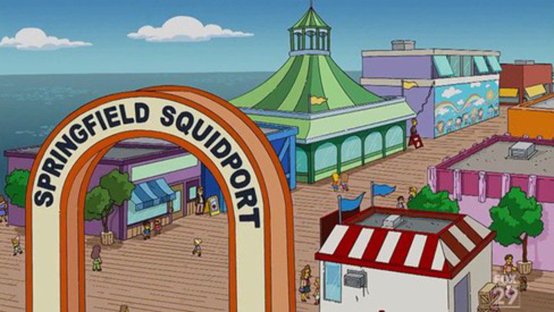 Los Simpson Springfield: Waterfront