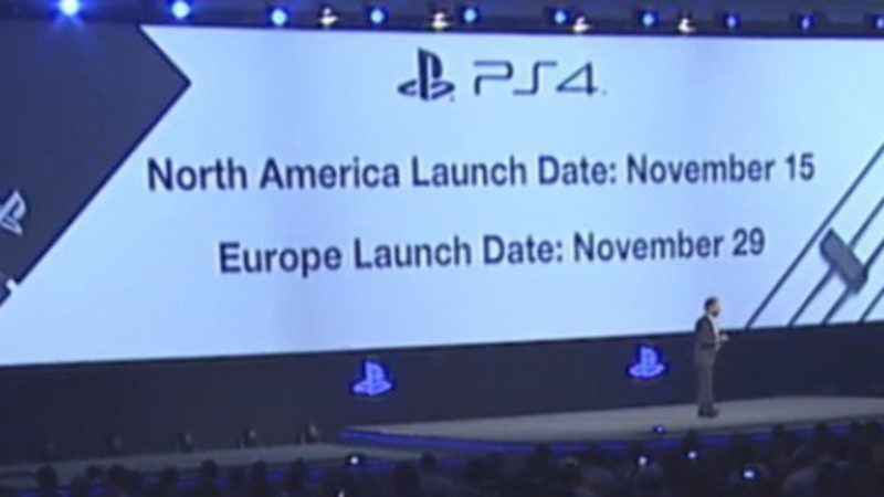 Fecha de lanzamiento de PS4