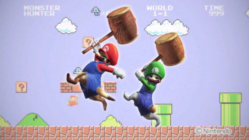 Mario Luigi y Link se apuntan a cazar monstruos