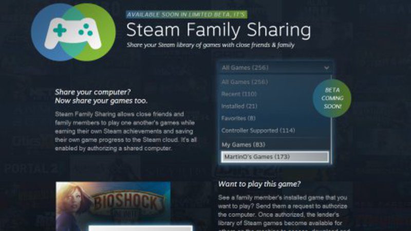 Steam Sharing