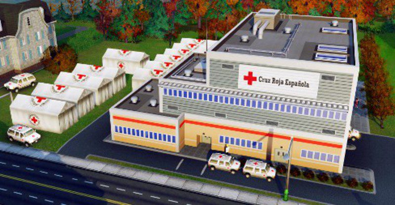 Cruz Roja tiene su DLC solidario en SimCity