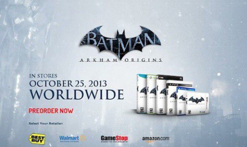  Batman: Arkham Origins Lanzamiento