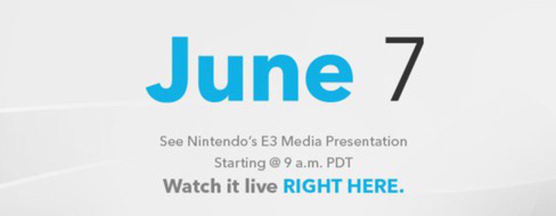 Anuncio conferencia Nintendo E3