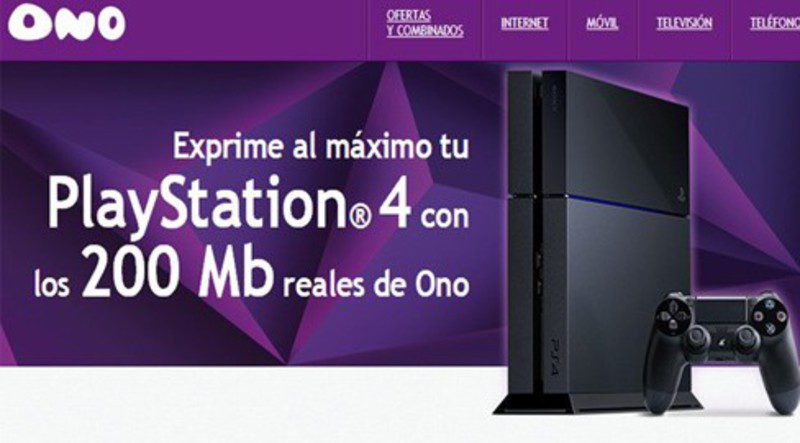 ONO y Sony llegan a un acuerdo para Playstation 4