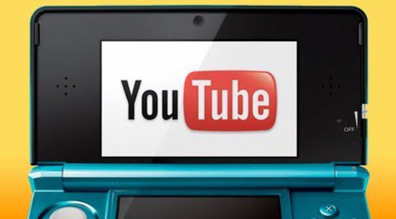 Youtube ya está disponible en Nintendo 3DS