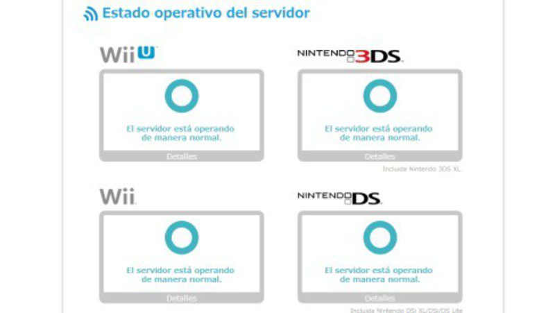 Servidores Nintendo