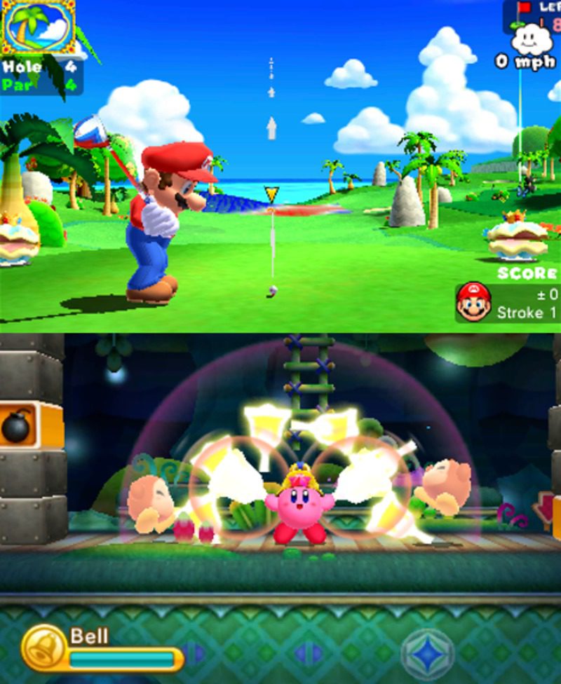 'Mario Golf' y 'Kriby: Triple Deluxe'