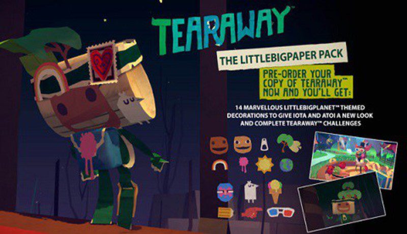 Tearaway LittleBigPaper pack