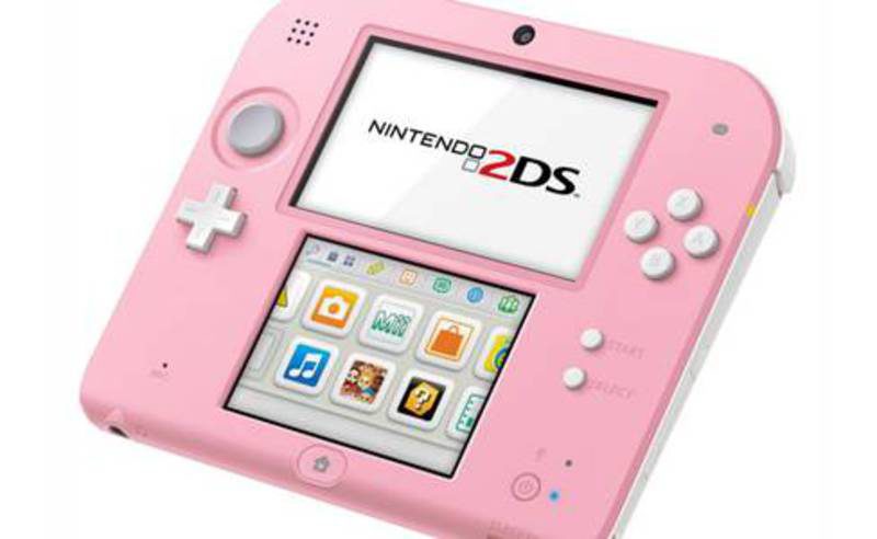 Nintendo 2DS rosa