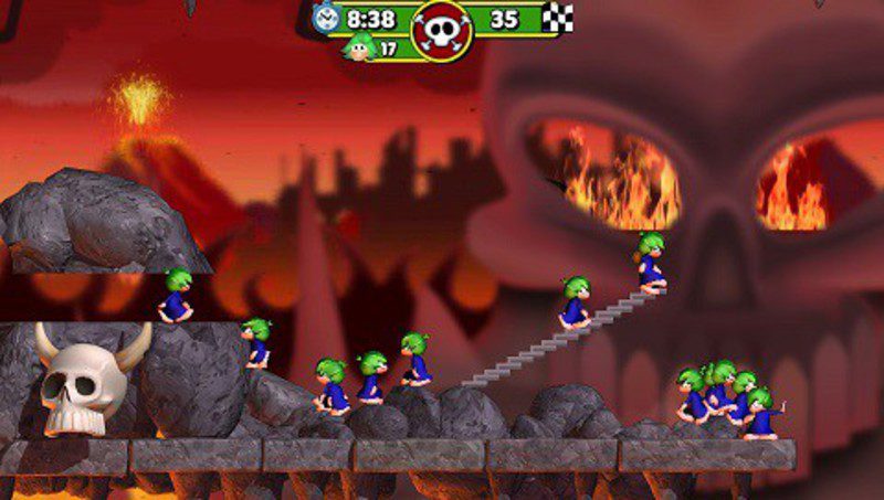 Lemmings Touch PS Vita lanzamiento